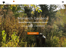 Tablet Screenshot of monarchgard.com